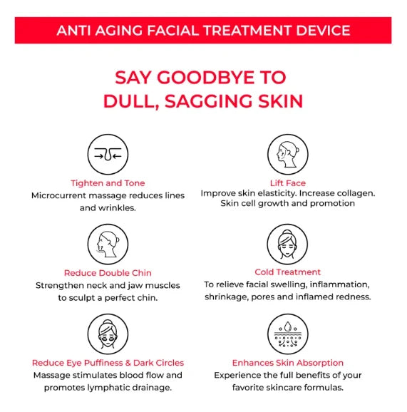 Microcurrent Facial Toning Device